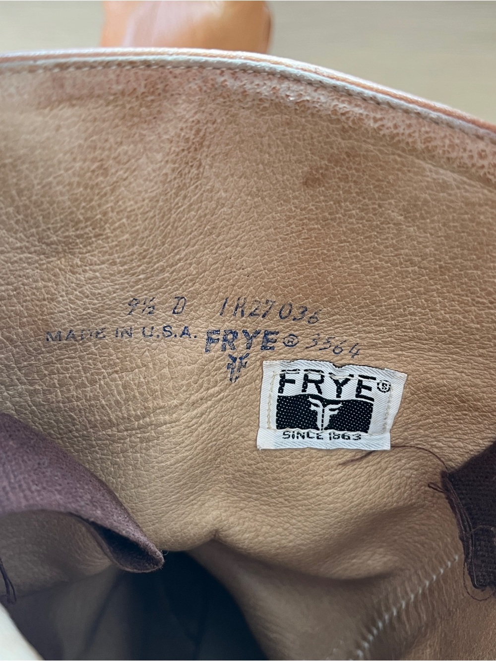 Vintage Frye Campus Boots - Picture 4 of 8